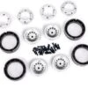 Traxxas 1.0” Aluminum Wheels (Silver) (4) -Traxxas Shop tra9881 slvr 1