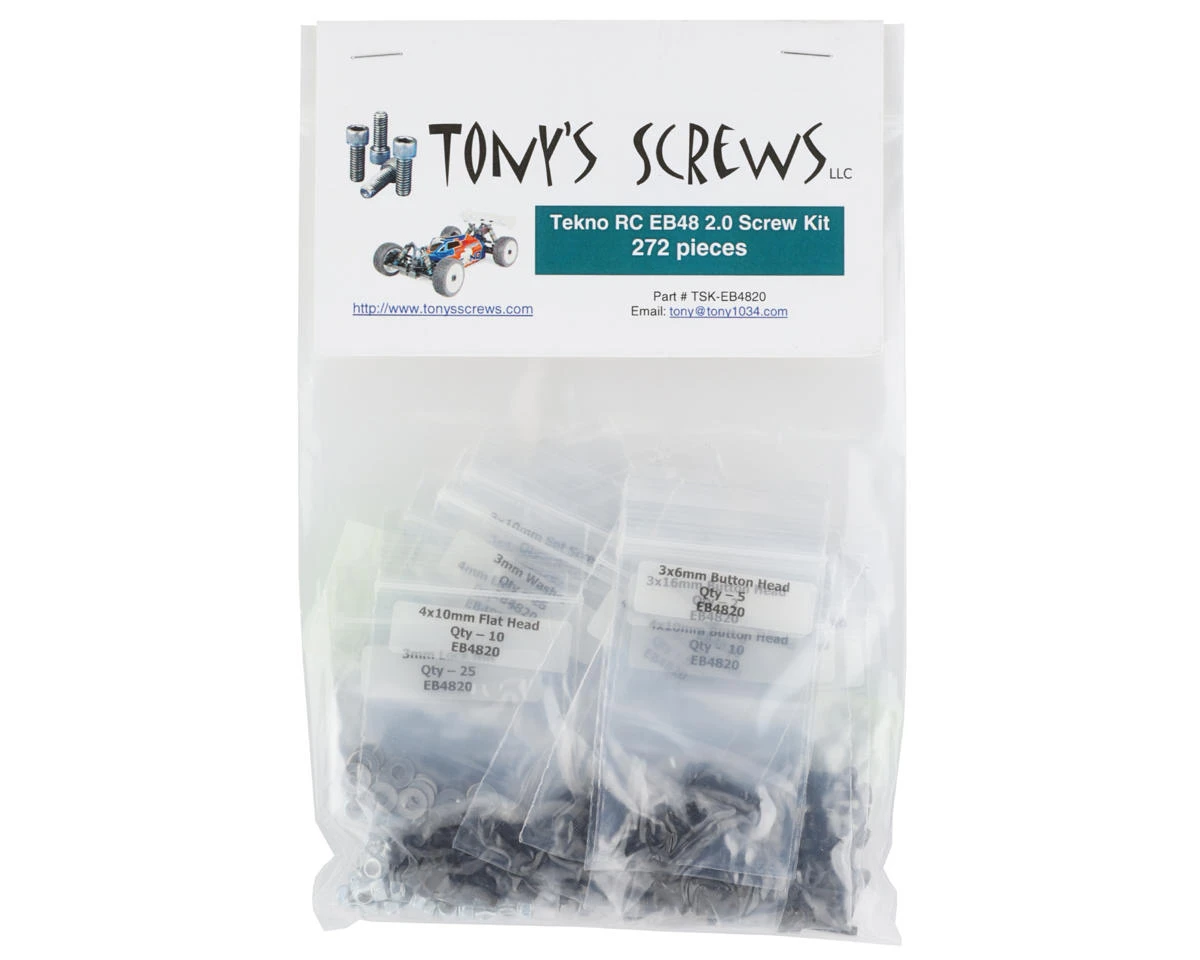 Tonys Screws Tekno RC EB48 2.0 Screw Kit 3 Tonys Screws Tekno RC EB48 2.0 Screw Kit