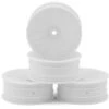 TZO Tires 2WD 2.2" Front 1/10 Buggy Wheels (White) (4)
