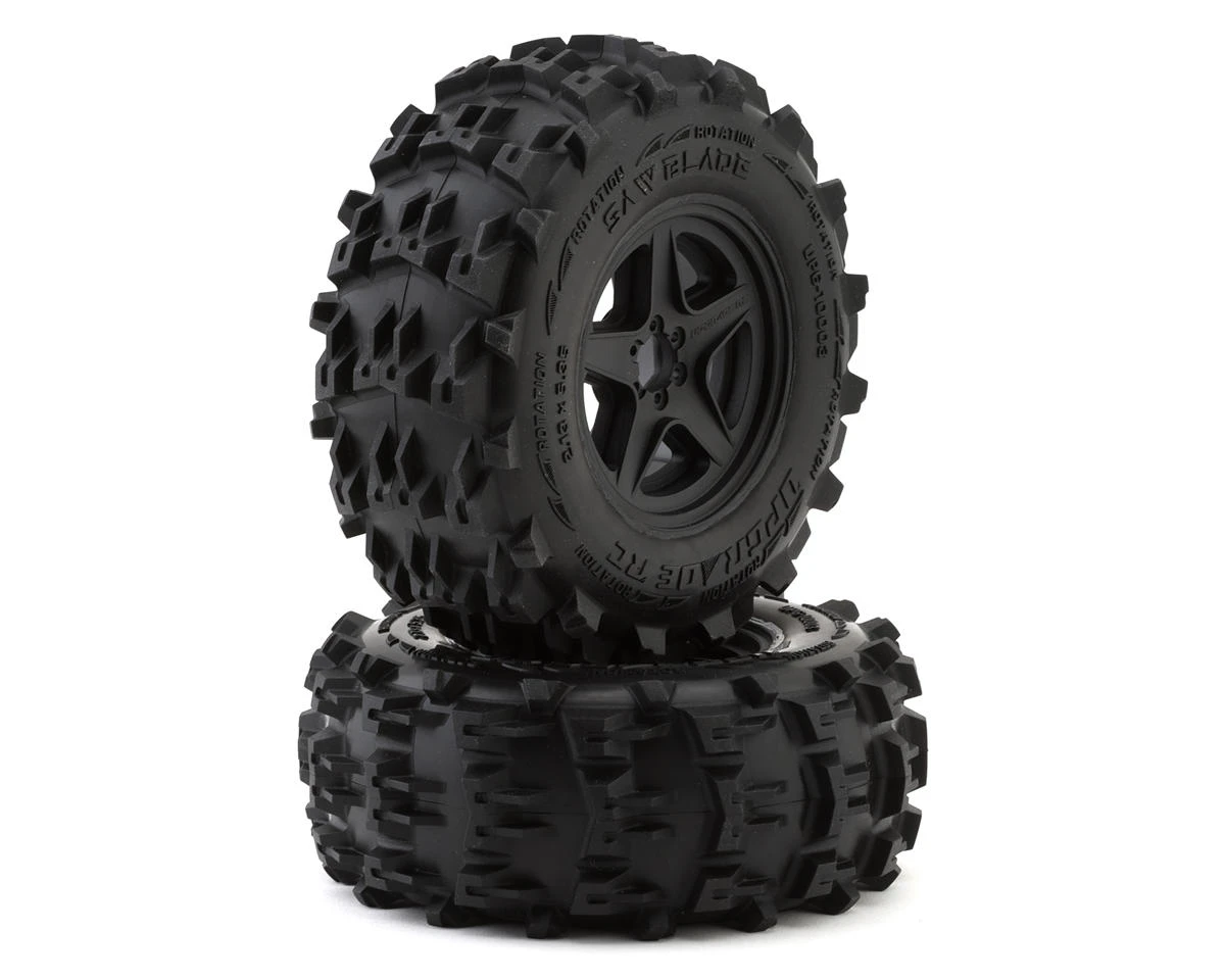 UpGrade RC Low-Pro BELTED Street Radials 2.8" Pre-Mounted On-Road Tires W/5-Star Wheels (2) (17mm/14mm/12mm Hex) 8 UpGrade RC Low-Pro BELTED Street Radials 2.8" Pre-Mounted On-Road Tires W/5-Star Wheels (2) (17mm/14mm/12mm Hex) - Image 6