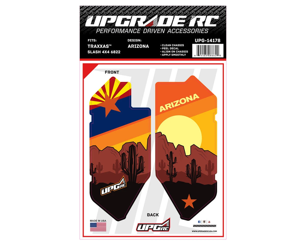 UpGrade RC Chassis Protector For Traxxas® Slash® 4x4 (Washington) (1) 4 UpGrade RC Chassis Protector For Traxxas® Slash® 4x4 (Washington) (1) - Image 2