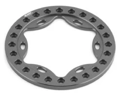 Vanquish Products OMF 1.9" Scallop Beadlock Ring (Silver) -Traxxas Shop vps05126