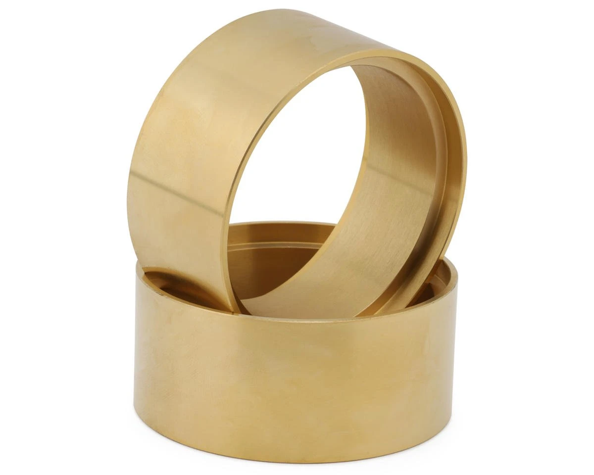 Vanquish Products 2.2" Brass Clamp Rings (1.2") (2) (177g Ea) 3 Vanquish Products 2.2" Brass Clamp Rings (1.2") (2) (177g Ea)