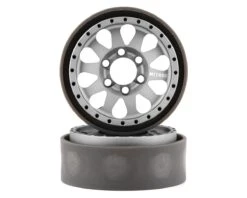 Vanquish Products Method 101 V2 1.9" Beadlock Crawler Wheels (Blue/Black) (2) -Traxxas Shop vps07757 1