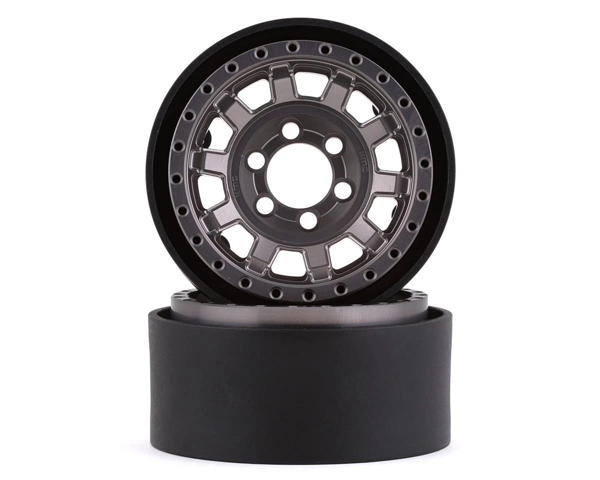 Vanquish Products KMC KM236 Tank 1.9" Beadlock Crawler Wheels (Grey) (2) 8 Vanquish Products KMC KM236 Tank 1.9" Beadlock Crawler Wheels (Grey) (2) - Image 6