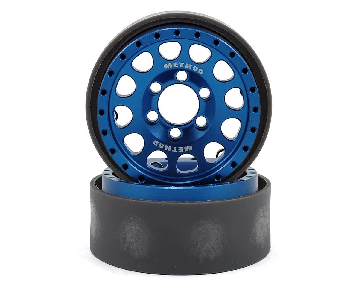 Vanquish Products Method 105 1.9" Beadlock Crawler Wheels (Blue/Black) (2) 9 Vanquish Products Method 105 1.9" Beadlock Crawler Wheels (Blue/Black) (2) - Image 7