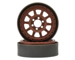Vanquish Products Battle Born Wheels Sierra 2.2 Beadlock Crawler Wheels (Bronze) (2)