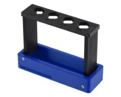 Webster Mods 1/10 & 1/8 Compact Folding Shock Stand (Black) -Traxxas Shop wmcfssbu