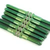Whitz Racing Products HyperMax B74.2/B74.2D 3.5mm Titanium Turnbuckle Kit (Green)