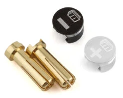 Whitz Racing Products Battery Grabs W/5mm Bullets (Green) -Traxxas Shop wrp grb sil