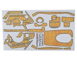 WRAP-UP NEXT REAL 3D "Crocodile" Premium Transmitter Skin (White) (Sanwa MT4) -Traxxas Shop wun0002 26 4