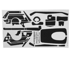 WRAP-UP NEXT REAL 3D "Crocodile" Premium Transmitter Skin (Camel) (Sanwa MT4)