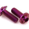 EXcelerate 3x8mm Low Profile Titanium Motor Screws (Purple) (2) -Traxxas Shop xce 1600.6