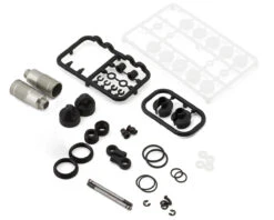 XRAY 13.2mm Big Bore Titanium Coated Aluminum Front Shock Assembly (2)