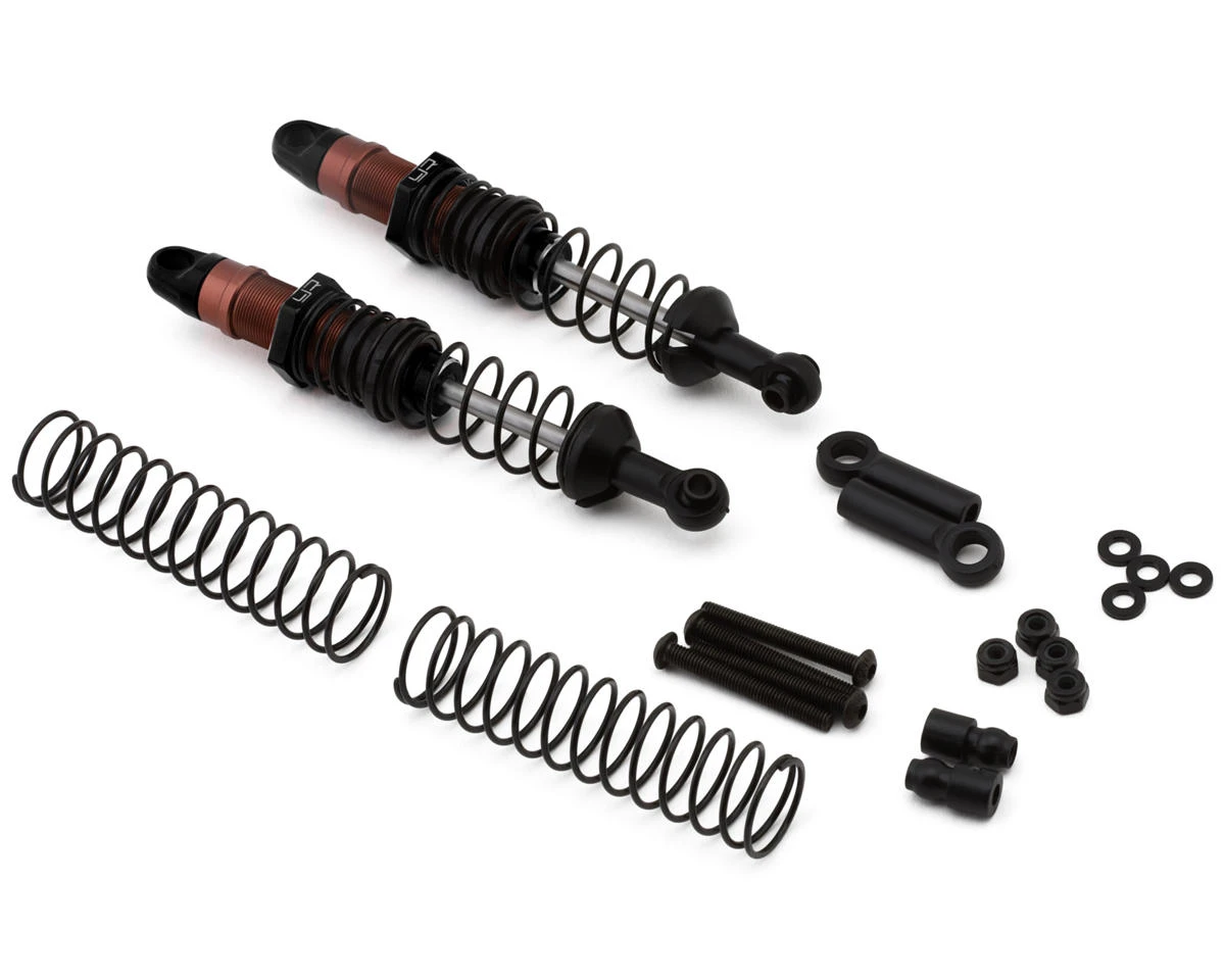 Yeah Racing Aluminum Desert Cobra Dual Spring Shocks (Red) (2) (90mm) 4 Yeah Racing Aluminum Desert Cobra Dual Spring Shocks (Red) (2) (90mm) - Image 2