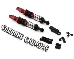 Yeah Racing Aluminum Desert Cobra Dual Spring Shocks (Black) (2) (90mm)