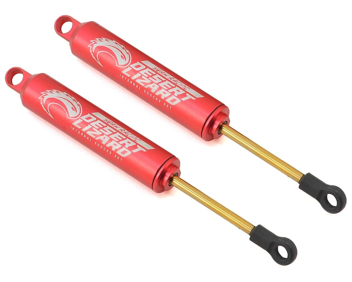 Yeah Racing Aluminum Desert Lizard Two Stage Internal Spring Shocks (Grey) (2) (110mm) 6 Yeah Racing Aluminum Desert Lizard Two Stage Internal Spring Shocks (Grey) (2) (110mm) - Image 4