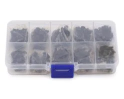 Yeah Racing 3mm Carbon Steel Screw Set W/Case (300) (Flat Head/Button Head)