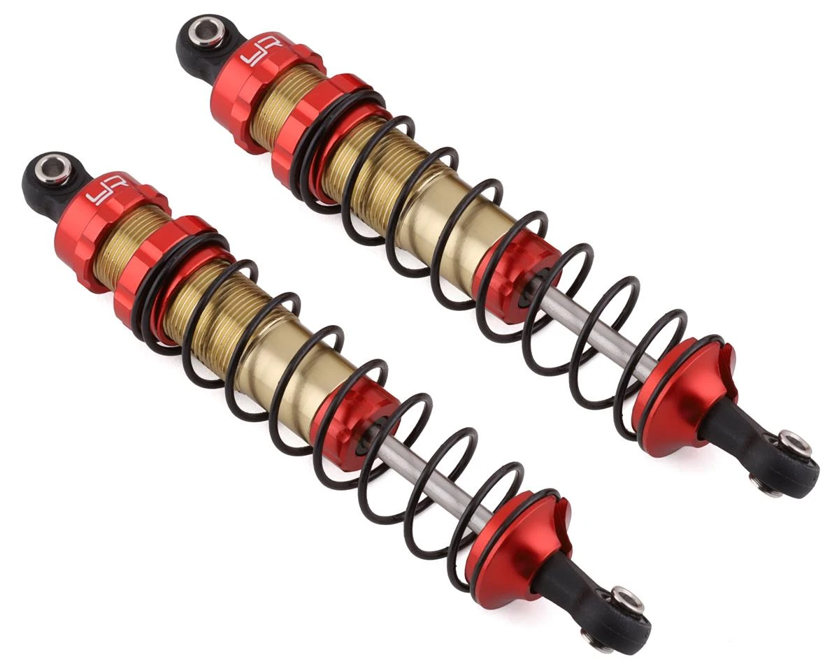 Yeah Racing Aluminum 100mm Big Bore Shocks For Traxxas Slash/Stampede/Bandit (Red) (2) 3 Yeah Racing Aluminum 100mm Big Bore Shocks For Traxxas Slash/Stampede/Bandit (Red) (2)