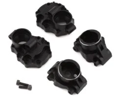 Yeah Racing Aluminum Rear Portal Drive Hub & Housing For Traxxas TRX-4 (Black) (45g)