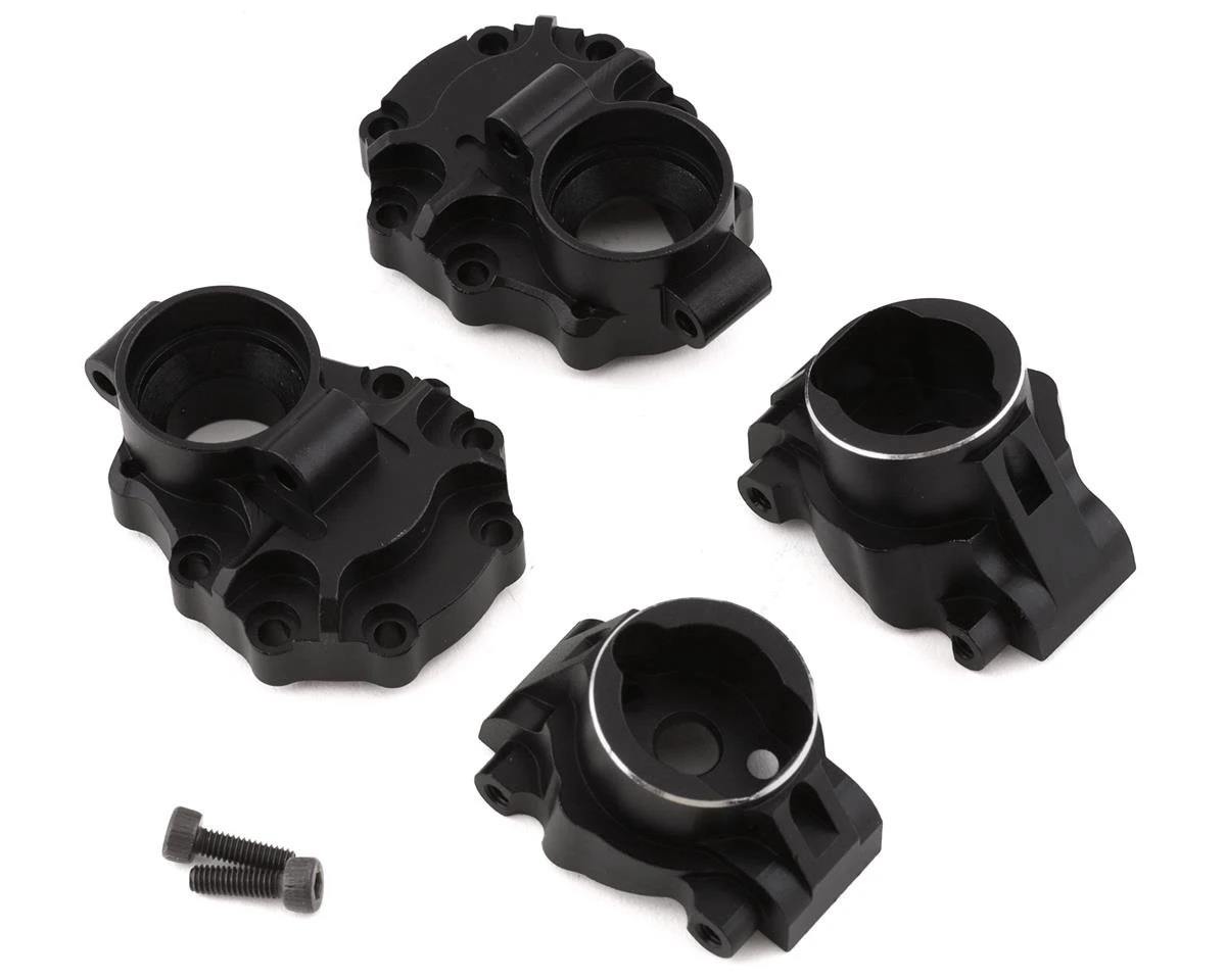 Yeah Racing Aluminum Rear Portal Drive Hub & Housing For Traxxas TRX-4 (Black) (45g) 3 Yeah Racing Aluminum Rear Portal Drive Hub & Housing For Traxxas TRX-4 (Black) (45g)