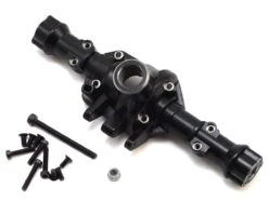 Yeah Racing Alloy Front Axle Housing For Traxxas TRX-4 (Black) (Titanium Coated)