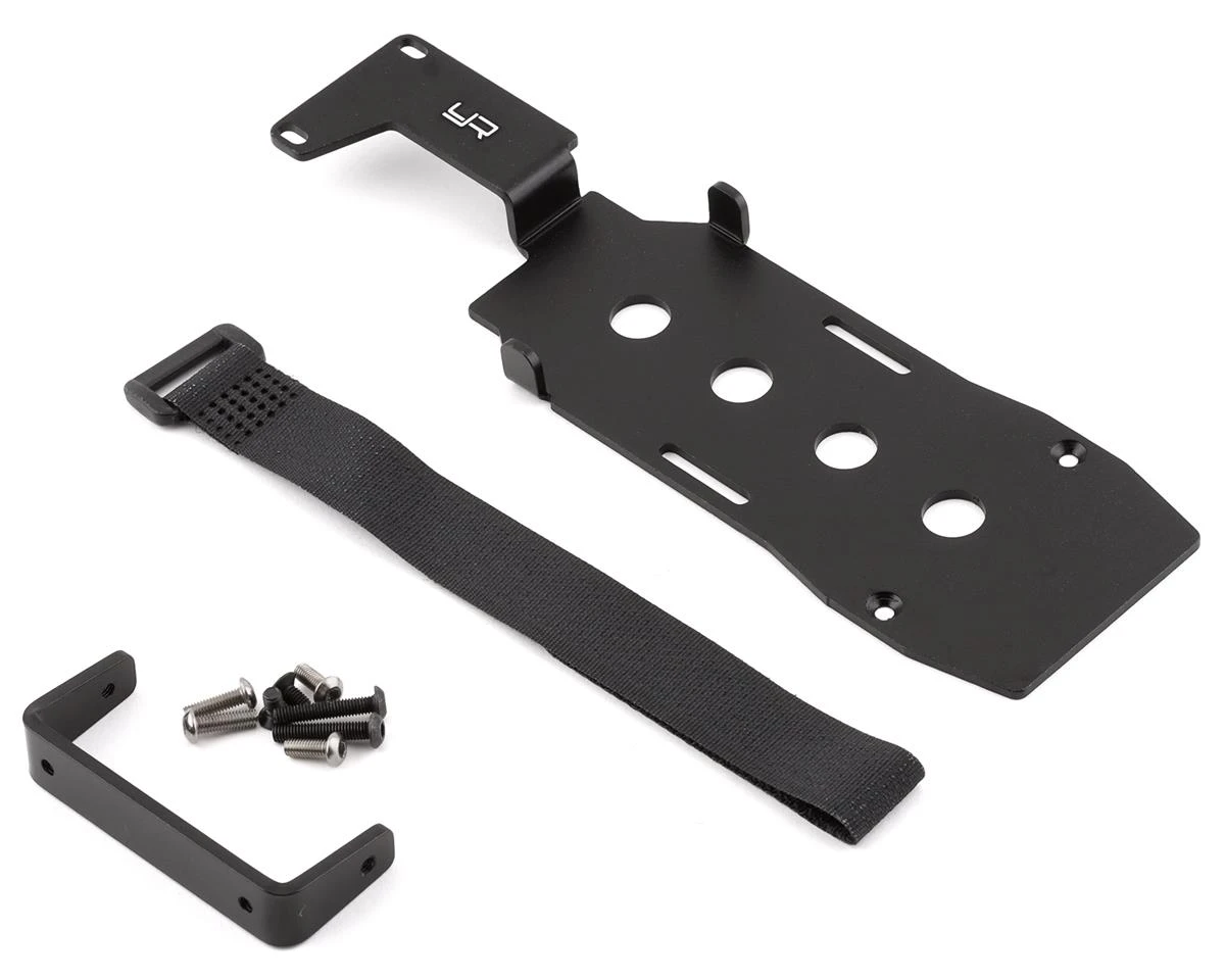 Yeah Racing Aluminum LCG Battery Plate Kit For Traxxas TRX-4 (Black) 3 Yeah Racing Aluminum LCG Battery Plate Kit For Traxxas TRX-4 (Black)