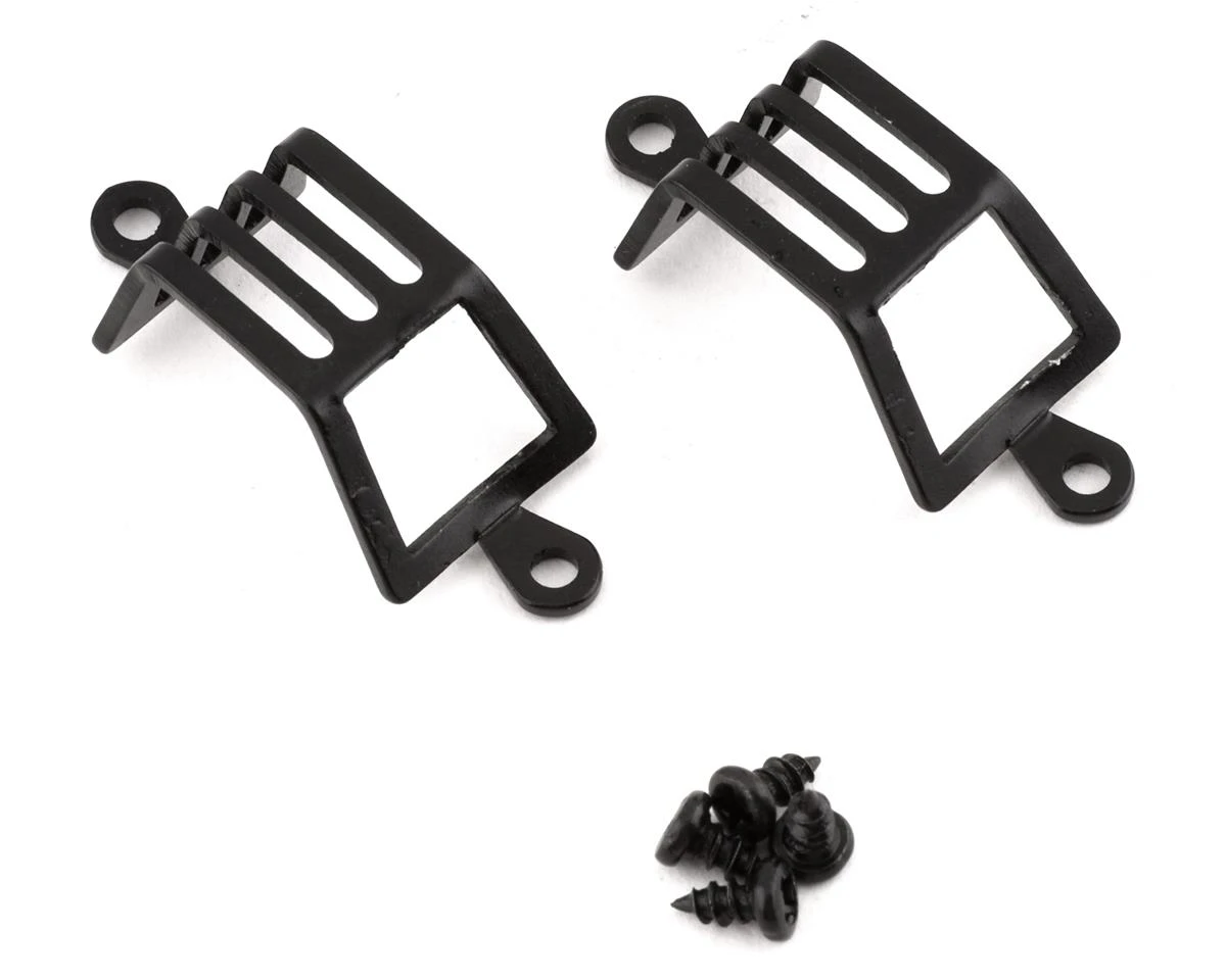 Yeah Racing Metal Front Lamp Guard For Traxxas TRX-4/TRX-6 Mercedes G500 & G63 (Black) (2) 3 Yeah Racing Metal Front Lamp Guard For Traxxas TRX-4/TRX-6 Mercedes G500 & G63 (Black) (2)