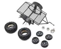 Yeah Racing 1/10 Scale Aluminum Leaf Spring Hitch Mount Crawler Trailer