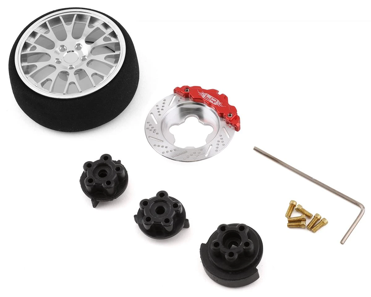 Yeah Racing Type A Aluminum Transmitter Steering Wheel Set (Red) 5 Yeah Racing Type A Aluminum Transmitter Steering Wheel Set (Red) - Image 3