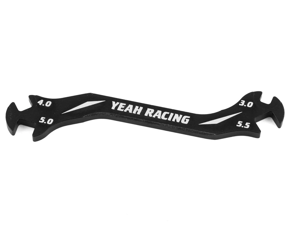 Yeah Racing Aluminum Turnbuckle Wrench (Black) (3, 4, 5, 5.5mm) 3 Yeah Racing Aluminum Turnbuckle Wrench (Black) (3, 4, 5, 5.5mm)
