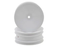 Yokomo 12mm Hex 2WD Front Buggy Wheels (White) (2) (YZ-2/B-MAX2)