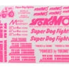 Yokomo 870C Super Dog Fighter Decal Set (Black) -Traxxas Shop yokzc d4pi